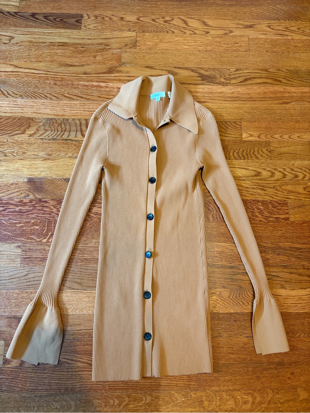 A.L.C. Ribbed Cardigan Small - Picture 9 of 10